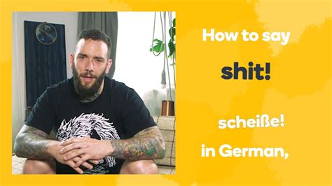 shit in german|shit .